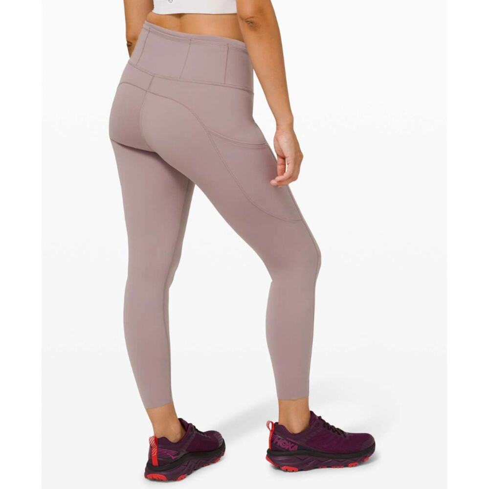 LULULEMON Fast and Free Tight II 25" *Non-Reflective Nulux Violet Verbena Size 2